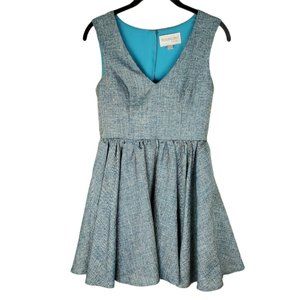 KEEPSAKE the Label Fit & Flare Tweed Skater Dress